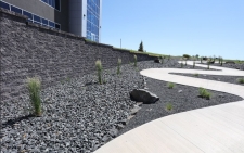 commercial retaining wall