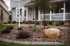 Front Yard Landscaping and Curb Edging